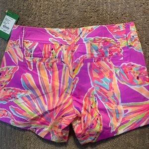 Lilly Pulitzer Pink and Orange Bermuda Shorts